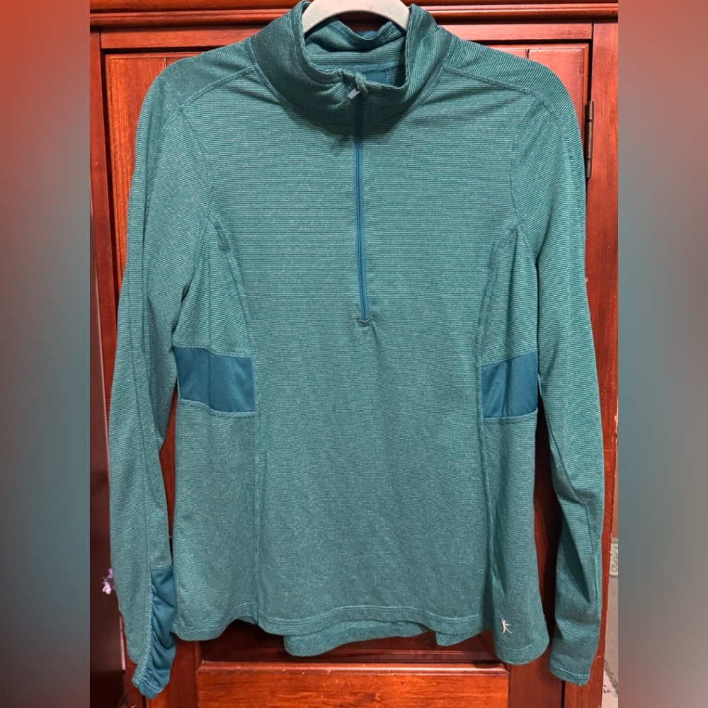 Women's Teal Long Sleeve Top